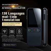 Language Translator Device 137 Languages Portable Language Translator Device 60.96 mm Rechargeable Real Time 2-way Translation Photo Recognition Translation for Business Learning miniinthebox - thumbnail