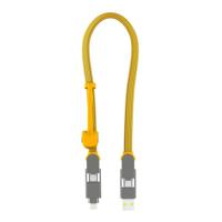 Rolling Square inCharge XL - 6 In 1 100W Cable 30cm - Yellow - thumbnail