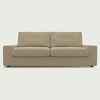 IKEA Kivik 3 Seat Sofa Cover Simply Linen Regular Fit With Piping Machine Washable miniinthebox - thumbnail
