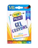 Crayola Project Gel Crayons Pack of 5