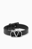 VLOGO Signature Bracelet in Leather - thumbnail