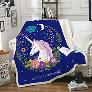 Multifunctional Blankets, Floral  Animal Polyester Warmer Comfy Blankets Lightinthebox