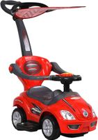 Megastar My Little Sunshine Push car with Canopy Shade 3 in 1, Red - 382c-R (UAE Delivery Only)