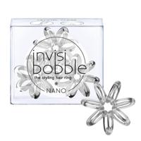 Invisibobble Nano Hair Ring Crystal Clear x3