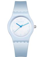 Astro Kids Japan PC21 Movement Watch, Analog Display and Polyurethane Strap - A23812-PPLW, L.Blue
