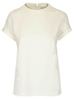 White Cotton T-Shirt - thumbnail