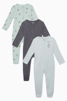 Robots Non-Slip Sleepsuits, Set of 3 - thumbnail