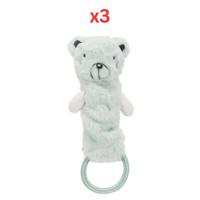 Trixie Junior Dangling Plush Toy Blue 33cm (Pack of 3)