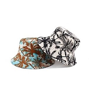 Women's Sun Hat Dailywear Park Print Tree Black White Hat Lightinthebox