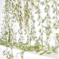 1PC home decoration hanging rattan artificial rice pepper rattan plastic hanging rattan suitable for indoor and outdoor wall hanging basket decoration miniinthebox - thumbnail