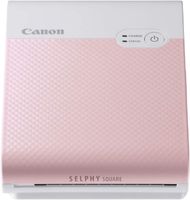 Canon SELPHY Square QX10 Compact Photo Printer, Pink