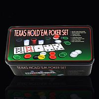 Casino Token Texas Hold'em Set Vegas Theme Plastic Stainless Steel / Iron for Adults Women's Men's Chips / 14 years miniinthebox - thumbnail