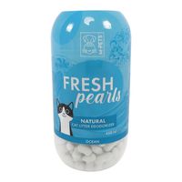 M-PETS Fresh Pearls Natural Cat Litter Deodoriser Ocean 450ml (Pack of 3)