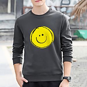 Unisex Pullover Cartoon Print Casual Casual Hoodies Sweatshirts  Blue Yellow Khaki Lightinthebox