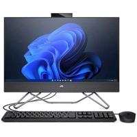 HP AIO 24 CB1009NE-6J7F3EAABV, Core i5 1235U, 8GB, 512GB SSD, 23.8 Inch FHD Touch, 2GB NVIDIA MX450, Win11 Home, Black, USB KeyBoard & Mouse - thumbnail