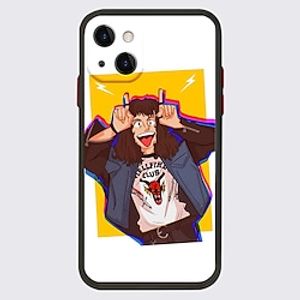 Stranger Things Anime Phone Case For Apple iPhone 13 Pro Max 12 11 SE 2022 X XR XS Max 8 7 Unique Design Protective Case Transparent Pattern Dustproof Back Cover TPU miniinthebox