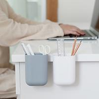 2pcs Desktop Computer Monitor Stand with Storage Pen Holder - Office Desk Adhesive Stationery Box for Jewelry, Remote Control Organization Lightinthebox