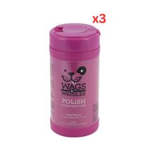 Wags & Wiggles Polish Multi Purpose Wipes 50ct (Pack of 3)
