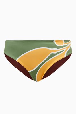 Sunset Waves Reversible Bikini Bottoms Sunset Waves Reversible Bikini Bottoms