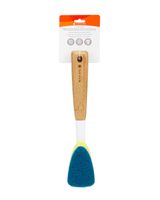 Full Circle Laid Back Replaceable Dish Washing Sponge Bamboo Handle Full Circle Laid Back Replaceable Dish Washing Sponge Bamboo Handle