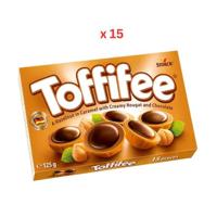 Storck Toffifee Hazelnut in Caramel with Creamy Nougat and Chocolate 15X125G
