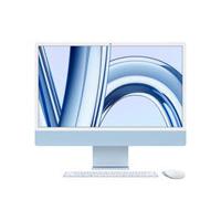 Apple iMac M3 chip with 8-core CPU & 10-core GPU 8GB RAM 256GB SSD 24" Desktop English & Arabic Keyboard - Blue