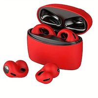 Wireless Open Ear Headphones Clip On BT Earbuds For AndroidiPhone With Charging Case - Enjoy Music Everywhere! Lightinthebox - thumbnail