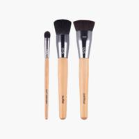 QVS 3-Piece Complexion Makeup Brush Set