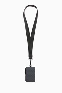 Eagle Print Lanyard Card Case
