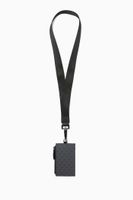 Eagle Print Lanyard Card Case - thumbnail