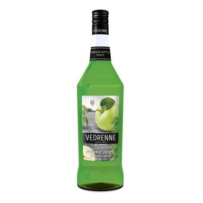 Vedrenne Syrup Green Apple 1Ltr