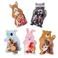 Cute Animals Halloween Gift Bags Rabbit Ears Candy Packaging Bags for Biscuits Snack Baking Package Birthday Wedding Party miniinthebox - thumbnail