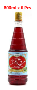 Hamdard Roohafza Rose Syrup 800ml X 6 Pcs