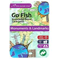 The Purple Cow Go Fish Monuments & Landmarks Card Game - thumbnail