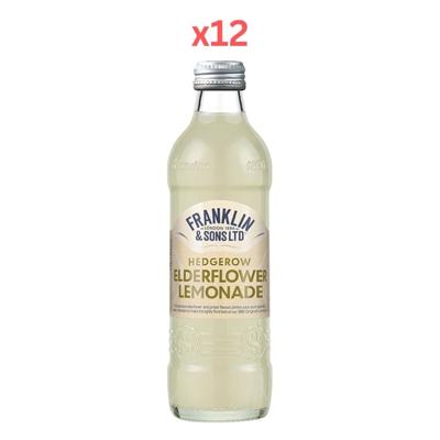 Franklin And Sons Elderflower Lemonade 275Ml (Pack of 12)