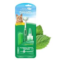 Tropiclean Fresh Breath Oral Care Kit For Cats, 2oz