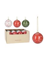 Koopman Xmas Ball 10cm Assorted 1 Piece