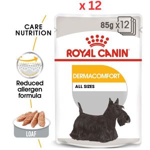 Royal Canin Canine Care Nutrition Dermacomfort Wet Dog Food Pouches