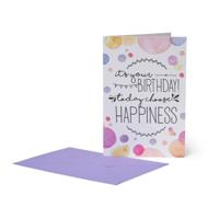 Legami Greeting Card - Large - Happiness (11.5 x 17 cm)