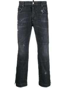 Dsquared2 distressed slim-fit jeans - Black