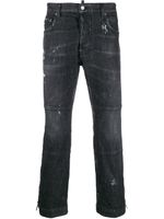 Dsquared2 distressed slim-fit jeans - Black