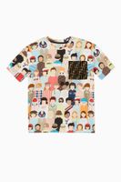 Friends Print FF Pocket T-Shirt - thumbnail