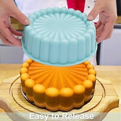 Round Silicone Cake Molds for Cheese Cake,Chocolate Cake, Rainbow Cakes Lightinthebox