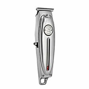 professional barber hair clippers cordless hair trimmer haircut grooming kit with stainless steel all metal housing for men barbershop beard trimmer rechargeable led display Lightinthebox