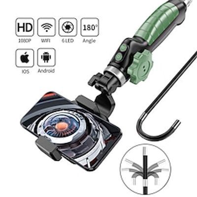 Industrial Endoscope Camera Digital Borescope with 2MP 0 inch Inspection Camera 1.0m(3Ft) 2 mp Portable Recording Image and Video Function LED Light Handheld Semi-Rigid Cable Pipeline Car Repair Sewer miniinthebox