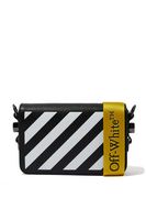 Mini Diagonal Stripe Flap Bag - thumbnail
