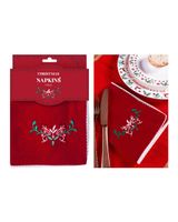 Homesmiths Christmas 40 x 40 cm Joy 4 Pack Napkin Set Homesmiths Christmas 40 x 40 cm Joy 4 Pack Napkin Set
