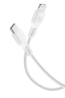 Cellularline Power Cable 300cm - USB-C to Lightning, White