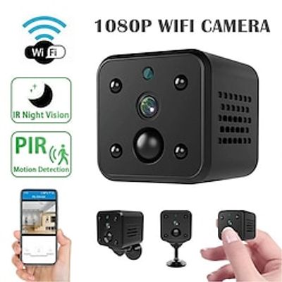 Wireless Wifi Camera Mini Surveillance Full HD 1080P IP Security Baby Monitor Night Vision Outdoor Smart Home Camera Recorder PIR Motion Detection Lightinthebox