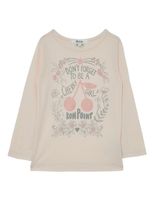 Bonpoint Round Neck T-Shirts - White - thumbnail